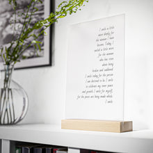 Load image into Gallery viewer, Acrylic Sign